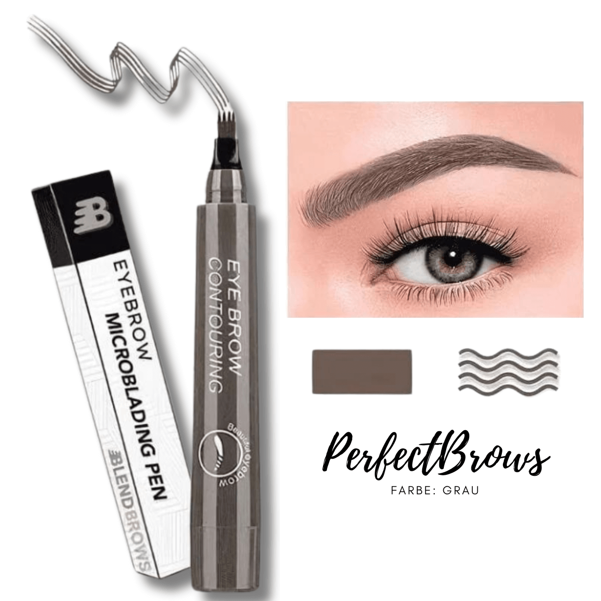 PerfectBrows - Pigmentierstift für Augenbrauen