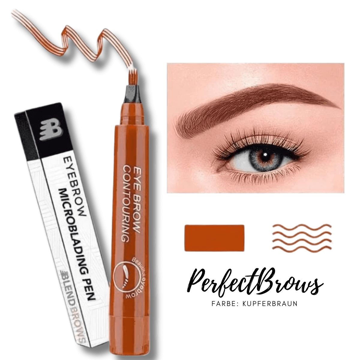 PerfectBrows - Pigmentierstift für Augenbrauen