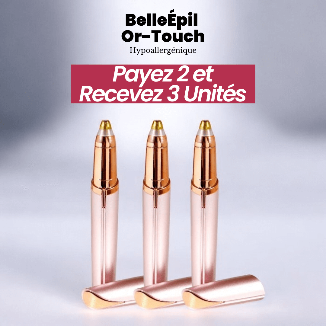 BelleÉpil Or-Touch - Stylo Dépilateur de Sourcils