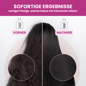 PRO 5-in-1 Glättungsbürste - Glättet, Trocknet, Hydriert, Frisiert und Anti-Frizz