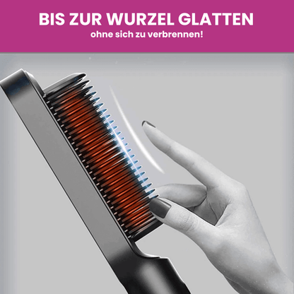 PRO 5-in-1 Glättungsbürste - Glättet, Trocknet, Hydriert, Frisiert und Anti-Frizz