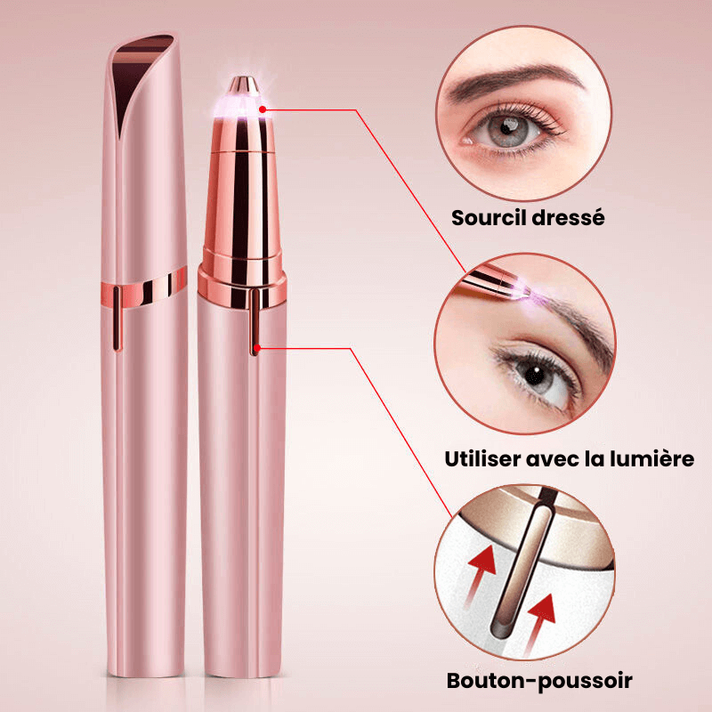 BelleÉpil Or-Touch - Stylo Dépilateur de Sourcils