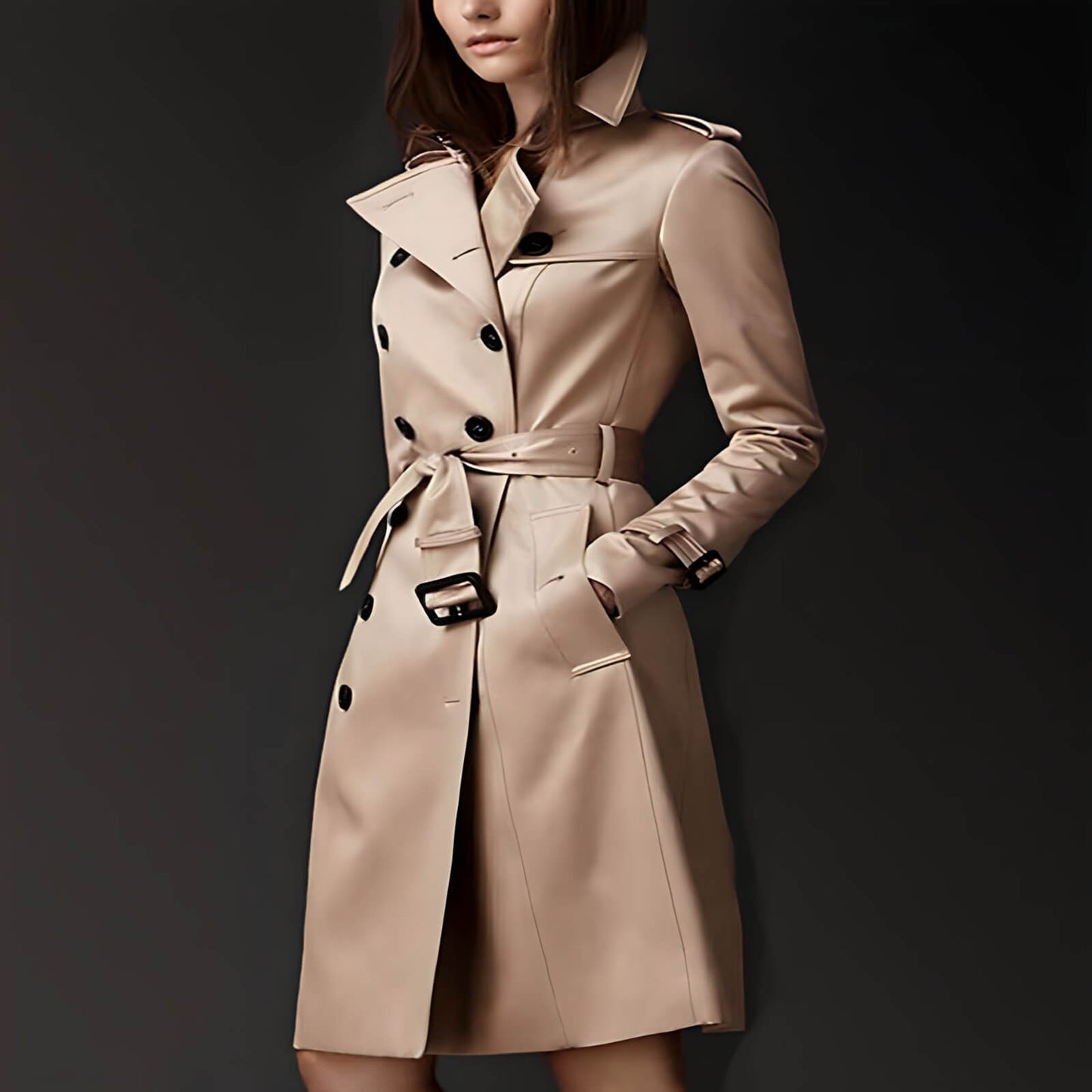 Trench-Coat Féminin Scarlett