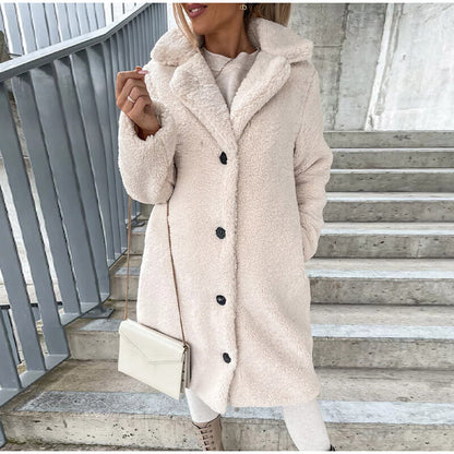 Manteau Long Teddy